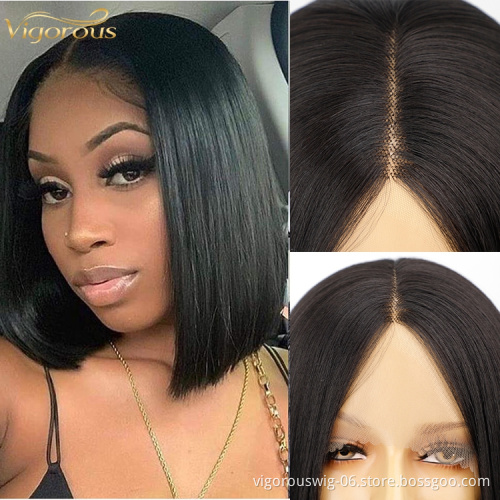 Bob Lace Front Wig for Women T Part HD Lace Heat Resistant Synthetic Fiber Short Wigs Daily Party Cosplay Costume Wigs